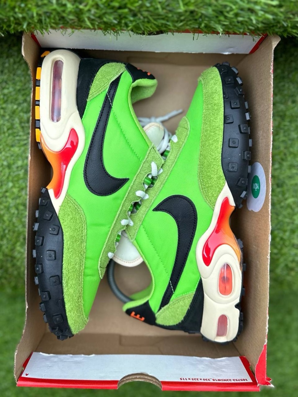 Nike Air Max Waffle SP Action Green Men's Shoes Brand New 10US Original Limited